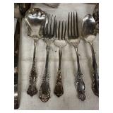 Collection of Vintage Silver-Plated Flatware