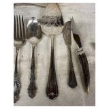 Collection of Vintage Silver-Plated Flatware
