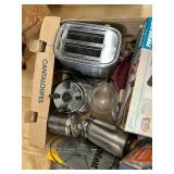 Kitchen Appliance and Utensil Collection with Toaster and Vacuum Sealer