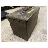 Military Vintage Ammo Can and Telescopic Fishing Set