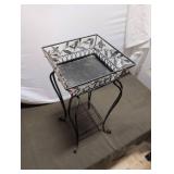 Decorative Metal Plant Stand 25" High