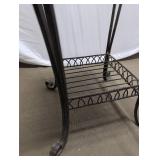 Decorative Metal Plant Stand 25" High