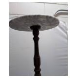 Marble Top Pedestal Table