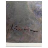 Lisa Bormann Floral Still Life Oil Painting 29"x37"