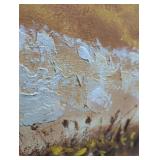 J. Keane Textured Landscape Painting