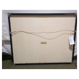 Pike Place Market Illustrated Framed Poster