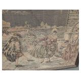 Vintage Tapestry Wall Art 36" x 20"
