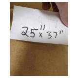 Framed Foggy Pathway Photo Print Art 25"x37"