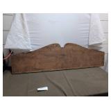 Large Wooden Bird Carving Wall Art