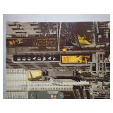 New York Street Scene Canvas Wall Art Decor