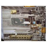 New York Street Scene Canvas Wall Art Decor