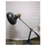Set of Modern Black Brass Adjustable Desk Lamps