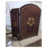 Wooden Folding Screen Decor