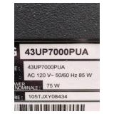 LG 43UP7000PUA 43in 4K UHD Smart TV