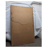 Vintage Wooden Framed Mirror 27"x43"