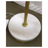 Modern Table Lamp with Marble Base and Shade