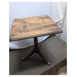 Wooden Square Side Table 18"x18"x24"