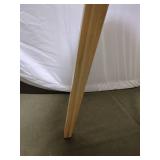 Modern White Circular Wooden Side Table