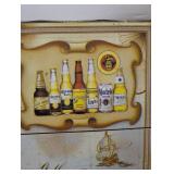 Corona Mexico Map Wall Art 27"x22"