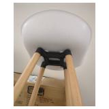 AHI Furniture 4-Piece Dearborn White Barstool Set