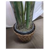 Artificial Large Leaf Potted Plant