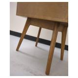 Mid-Century Modern Marble Top Nightstand