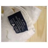 Wooden Chest of Drawers Natural Finish Filled with Turkish Towels