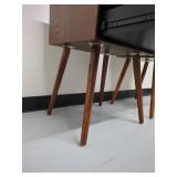 Mid-Century Modern Wooden Side Tables Set