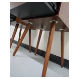 Mid-Century Modern Wooden Side Tables Set