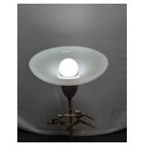 Brass Art Deco Torchiere Lamp