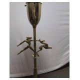 Brass Art Deco Torchiere Lamp