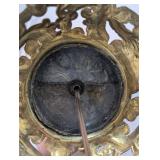 Vintage Gold Accented Table Lamps Pair