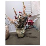 Pair of Decorative Floral Vases