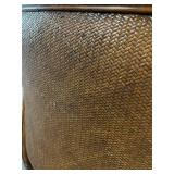 Vintage Cassita Wood and Leather Dining Chair