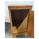 Pair of Vintage Wooden Side Tables with Storage