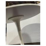 Round Tulip Style Dining Table - White