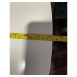 Round Tulip Style Dining Table - White