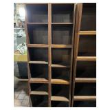 Set of 3 Wooden Bookshelves - 6 Feet Tall