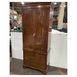 Hekman Wooden Armoire with Drawers