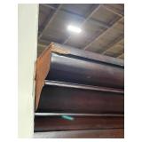 Ralph Lauren 80" Tall Wooden Wardrobe with Shelves and Drawers