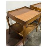 Pair of Vintage French Provincial Side Tables