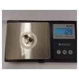 Antique Star Floral Sterling Silver Stud Earrings