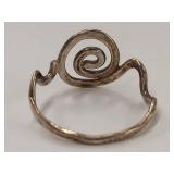 Sterling Silver Swirl Vintage Ring