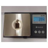 Elegant Sterling Silver Pendant with Gemstone