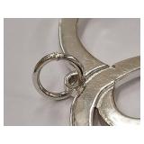 Sterling Silver Heart Pendant with Birthstones