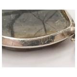 Elegant Sterling Silver Earrings with Leaf Design