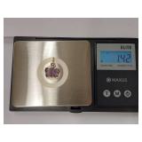 Beautiful Sterling Silver Butterfly Pendant with a Floral accent