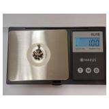 Vintage Sterling Silver Bird Pendant Cross Design