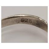 Unique Sterling Silver Turtle Design Adjustable Ring