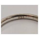 Elegant Sterling Silver 925 Minimalist Ring Band